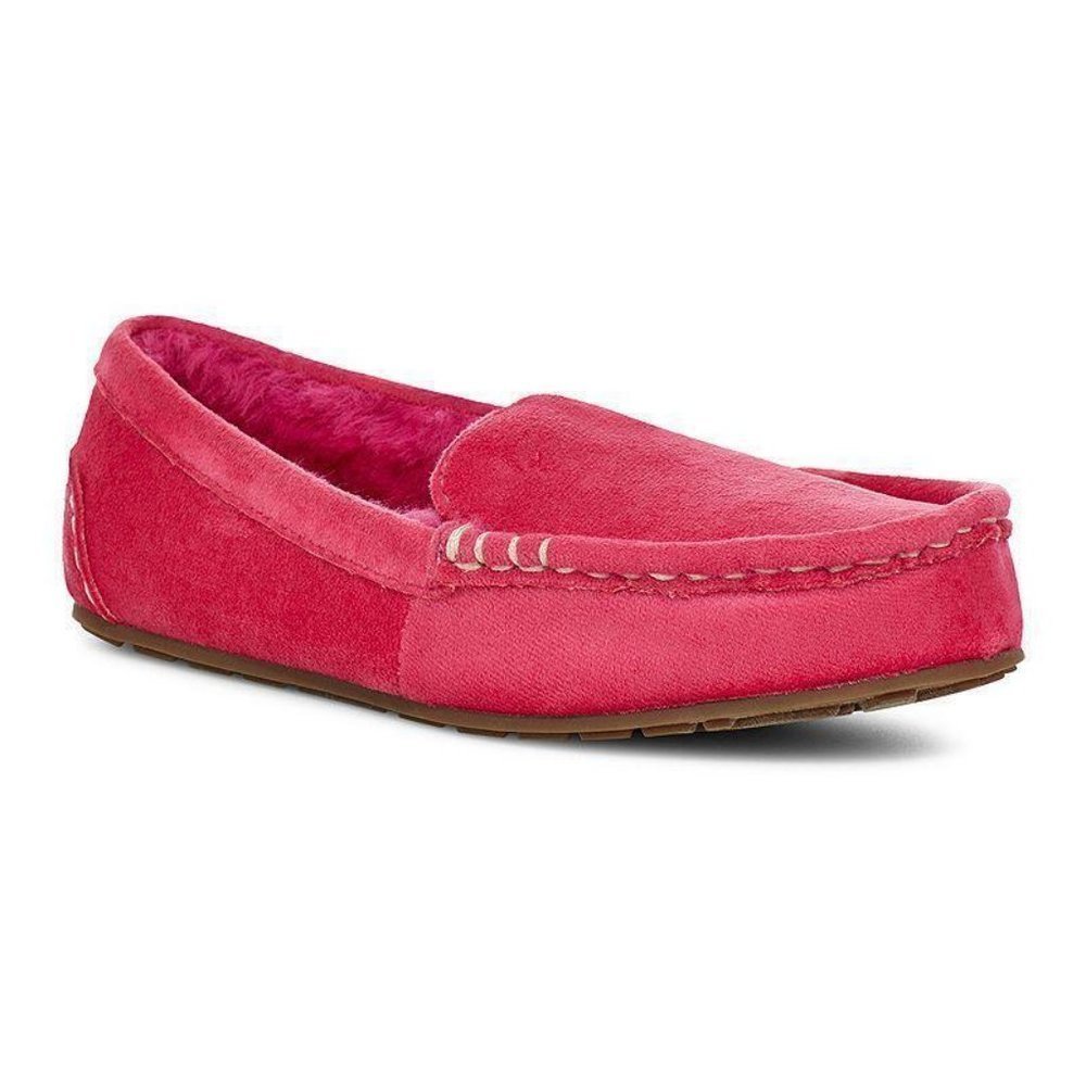 UGG KOOLABURRA SUEDE FUR LINED‎ SLIPPERS PINK 7